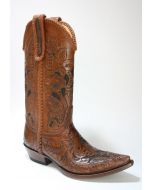  Sendra Cowboystiefel Mexico completo TUCSON Sillero Cafe Medio