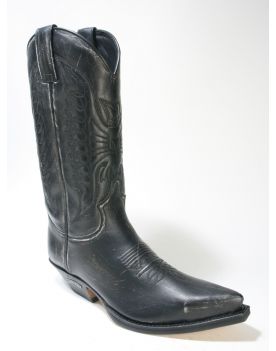 2073 Sendra Boots Cowboystiefel Raspado Negro