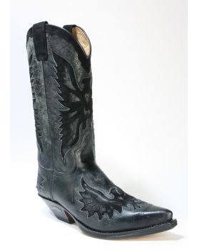 8994 Sendra Boots Cowboystiefel Barbados Negro Serr. Negro 