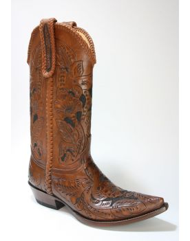  Sendra Cowboystiefel Mexico completo TUCSON Sillero Cafe Medio