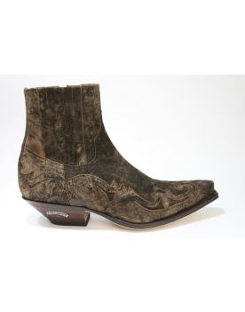 16598 Sendra Stiefelette Serr. Animal Moro