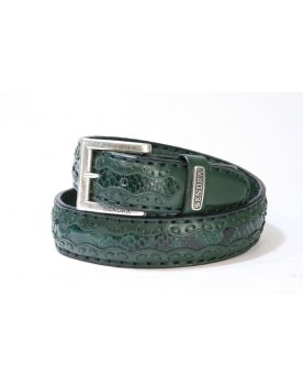 8347 Sendra Gürtel Premier Forest Python Barr. Verde