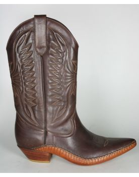 321 Don Quijote Cowboystiefel Opanke Brown