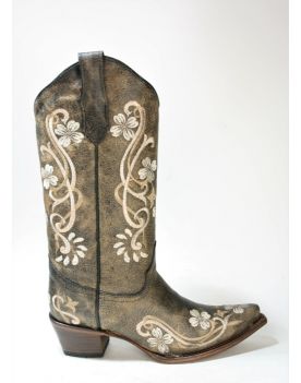 L5175 Corral Boots Circle G Multi Floral 