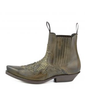 2500 Mayura Boots ROCK Taupe Python